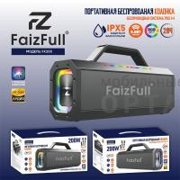 Аудио-колонка беспроводная FaizFull FK200 200W RGB IPX5 TWS