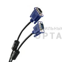 Кабель соединительный TV-COM SVGA (15M - M), 2 фильтра, 1.8 м. (1/120) Кабель соединительный TV-COM SVGA (15M - M), 2 фильтра, 1.8 м. (1/120)