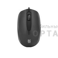 Мышь проводная оптическая DEFENDER Alpha MB-507 черн,3D,бесшумная,1,8м (1/100) Мышь проводная оптическая DEFENDER Alpha MB-507 черн,3D,бесшумная,1,8м (1/100)