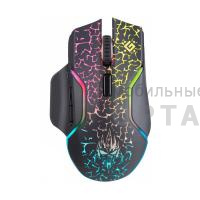 Мышь игровая, беспроводная DEFENDER Oneshot GM-067 черный,LED,7D,300 мАч, 3200dpi (1/60)
