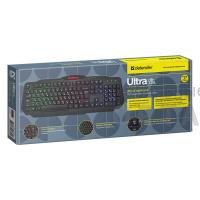 Клавиатура Defender Ultra HB-330L RU, черный, подсветка (1/20) Клавиатура Defender Ultra HB-330L RU, черный, подсветка (1/20)