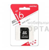 Карта памяти 16 Гб SDHC Smartbuy Class 10 Карта памяти 16 Гб SDHC Smartbuy Class 10