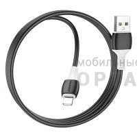 Кабель Usb to Lightning BOROFONE BX84 Rise,1.0м, 2.4A, цвет: белый (1/360)
