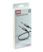 Кабель AUX, Jack 3,5mm(m)-Jack 3,5mm(m) Earldom ET-AUX45, 1m, черный