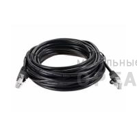 Патчкорд литой iOpen  UTP кат.5е 10м черный <ANP511_10M_BK>