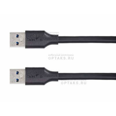 Кабель соединительный USB3.0 Am-Am 0.3m Telecom (TUS715-0.3M) (1/250)