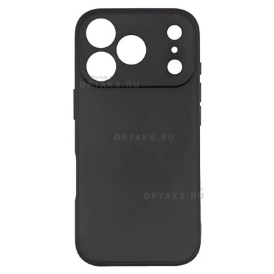 Чехол Soft-touch Black силиконовый в техпаке, для iPhone 14 Pro Max