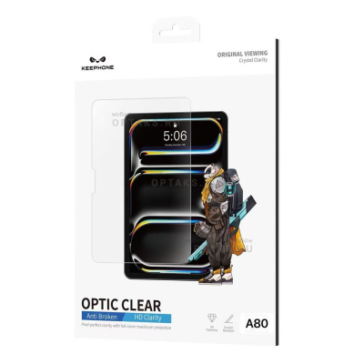 Стекло защитное, KEEPHONE OPTIC CLEAR GLASS iPad PRO 11 2024
