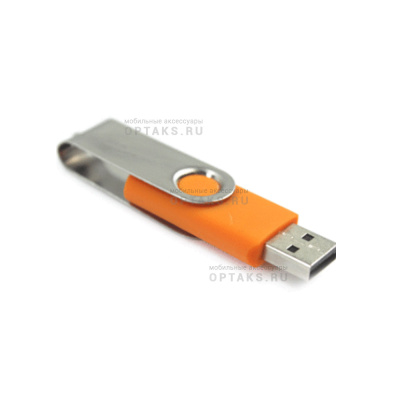 Флешка USB 16 Гб Exployd 530, USB2.0, пластик, оранжевый